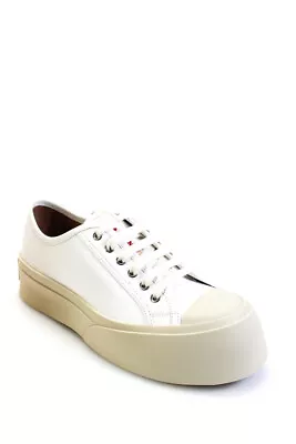Marni Mens Pablo Sneakers - Lily White Size 41 • $292.01