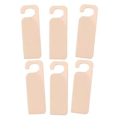Unfinished Wooden Door Knob Hangers Blank DIY Hanging Signs For Office Blank • $16.81