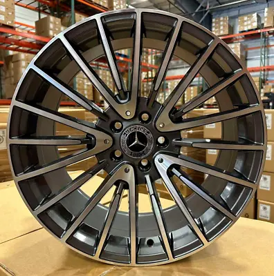 18  STAGGERED Gunmetal S63v AMG Rims Wheel Mercedes Benz C300 E350 S550 GLE350 7 • $869.99