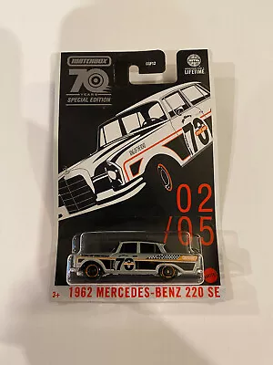 Matchbox Special Edition 70 Years 1962 Mercedes • $0.99