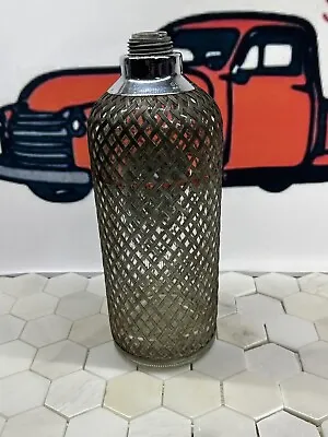 1923 Vintage SPARKLETS Soda Siphon ART DECO Seltzer Bottle Spritzer London • $30