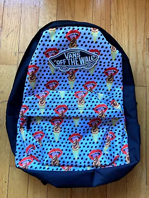 Vans Classic Kendra Dandy I Scream Ice Cream Realm Backpack Bag NEW With Tag • $42.14