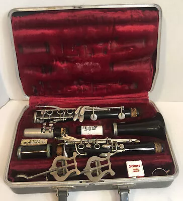 $39.60 • Buy Vintage Selmer Bundy Resonite Clarinet W/Case & Mouthpiece