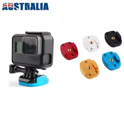 Metal Mount Session Tripod Plate Bracket Base For GoPro Hero 9 8 7 360oner • $12.95