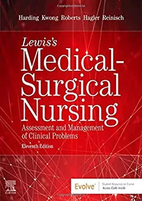 Lewis's Medical-Surgical Nursing : Assessment And Management Of C • $12.29