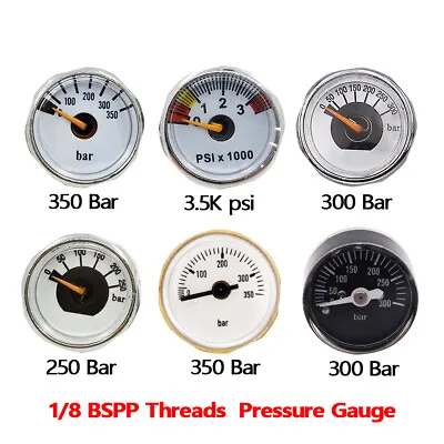 Mini Micro Pressure Gauge Manometer Air Manometer Thread 1/8'' BSP • $3.49