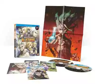 Dr. Stone: Season 1 Part 2 Blu-Ray (UK Exclusive) 4 Art Cards & Poster. • £21.99