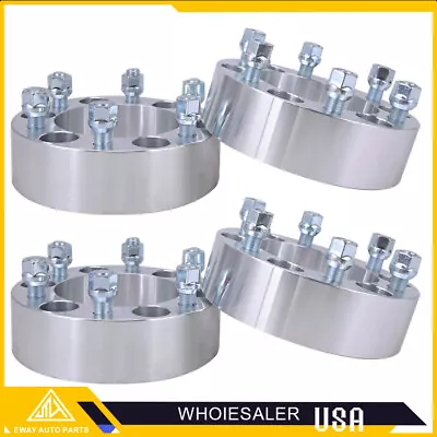 4Pcs 2 Inch 6 Lug 6x5.5 Wheel Spacers Adapter For Chevy Silverado Suburban GMC • $72.95