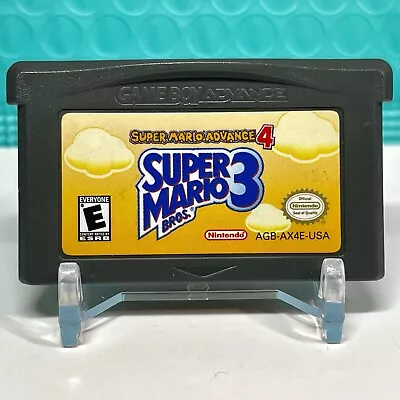 Super Mario Advance 4: Super Mario Bros. 3 GBA (Game Boy Advance 2003) • $22.93