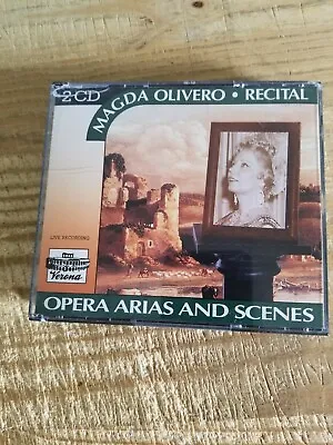 MAGDA OLIVERO-RECITAL-'67-'68 AMSTERDAM 2 CD RARE.CRACKED CASE GREAT COND CD's • $22.49