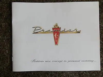  Holden Ej Premier  Brochure   • $35