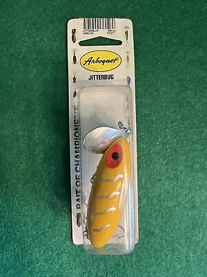 Fishing Lure Arbogast Jitterbug G650-03 Yellow In Package • $4.99