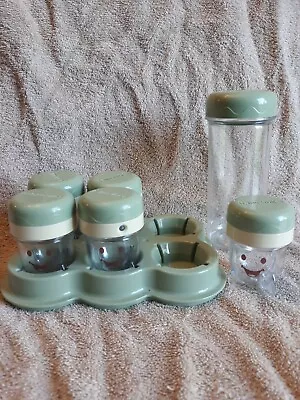 Magic Baby Bullet Food Processor Replacement Part 5 Sm1 Tall Storage Cups Tray  • $12.99
