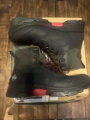 Muck Men's Apex Lace Up Boot Black Waterproof AXML-000 Black Size 14 • $85