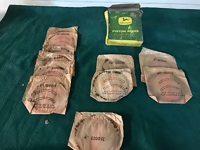 $21.80 • Buy Nos Genuine John Deere Piston Rings Std At14706t Dozer Crawler