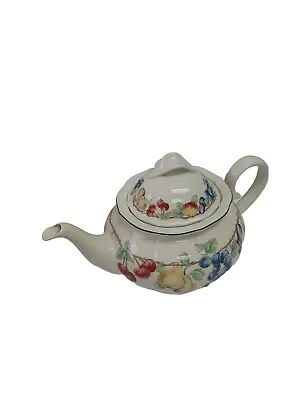 Villeroy & Boch Melina Teapot & Lid Fruit Pattern • $41.30