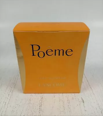 Poeme Perfume Lancome 50ml Floral Powdery EDP Parfum Boxed • £43