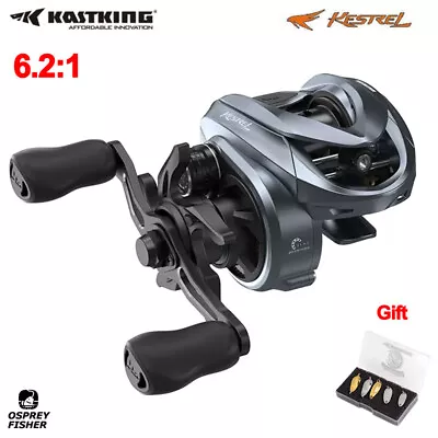 KastKing Kestrel BFS Baitcasting Fishing Reel 11/1BB 6.2:1 Freshwater Reel • £152.38