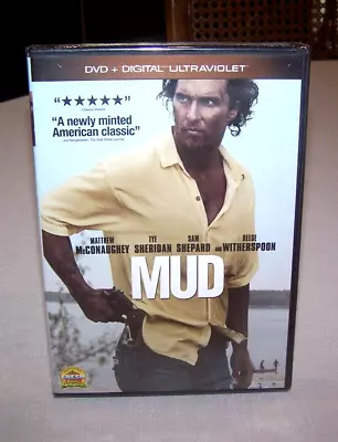 MUD Widescreen DVD 2012 Matthew McConaughey Sam Shepard Reese Witherspoon NEW • $5.50