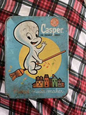 $60 • Buy Casper The Friendly Ghost MUSIC MAKER Mattel Copyright 1963 Stock 0514