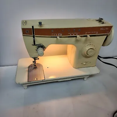Vintage Singer 362 Electric Sewing Machine Fashion Mate With Pedal • $79.99