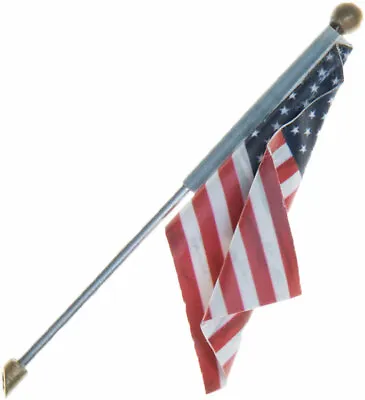 Woodland Scenics (N-Scale) 5953 Wall Mount With US Flag - Just Plug - Small • $9.85