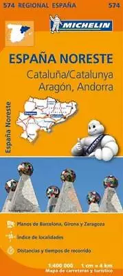 £7.78 • Buy Aragon Cataluna - Michelin Regional Map 574: Map (Michelin R By Michelin New Map