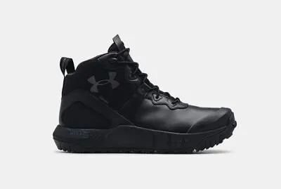 Under Armour UA Micro G Valsetz Mid Leather Waterproof Tactical Boots Men's  • $115