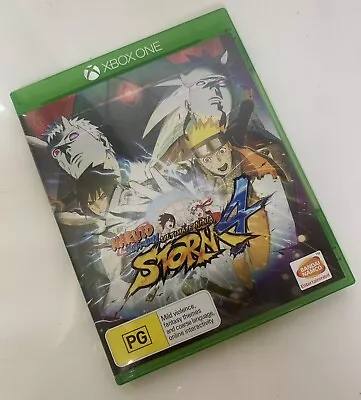 Naruto Shippuden Ultimate Ninja Storm 4 Xbox One VGC Fast Free Aus Postage PG • $18.99
