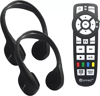 07-19 Chrysler Dodge Jeep Ram Uconnect Wireless Headphones Remote NO PACIFICA • $84.99