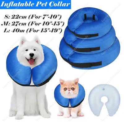 £8.39 • Buy Dog Cat Cute Soft E-Collar Pet Puppy Neck Medical Protection Head Cones Recovery