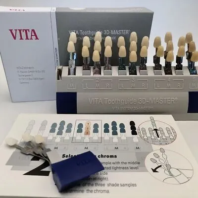 VITA Toothguide 3D Master With Bleached Shade Guide 29 Colors Porcelain & Resin • $39.95