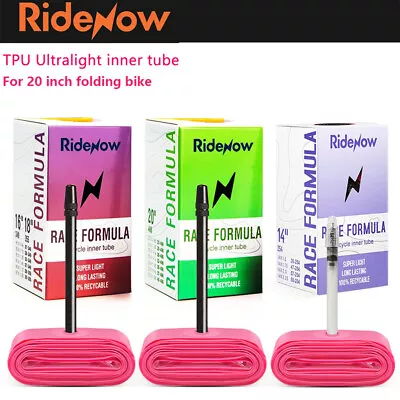 RideNow Bike Inner Tube 16 18 20 Inches 349 355 406 451 BMX 425 Bicycle TPU Trye • $11.56