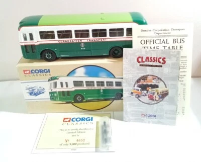 £8.50 • Buy Corgi Classic 1:50 Weymann Single-deck Dundee Corporation Rt Johnston Av - 97018