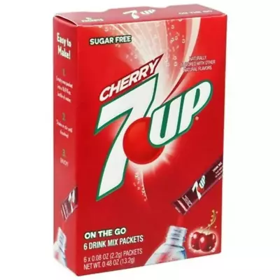 7-UP Powder Drink Mix – Sugar Free & Delicious - USA IMPORT • £8.49