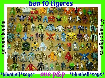 Ben 10 Ben Ten Action Figures 4  Range 100+ Figures Choice Bandai One P&P _E • $6.21