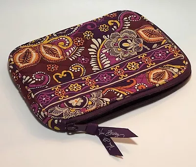 VERA BRADLEY Safari Sunset FALL 2011 Tablet E-Reader Sleeve Zip Cover Pouch • $12.95