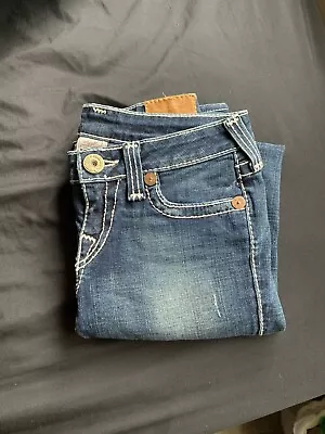 True Religion Rainbow Gina Womens Jeans Size 28 • $17