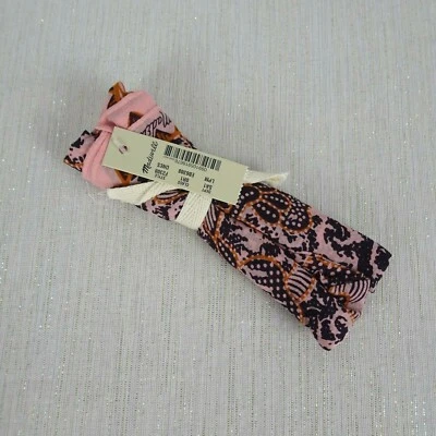 $12.49 • Buy NWT Madewell Bandana Light Petal Multi Pink Bohemian Boho Scarf 55x55 Cm