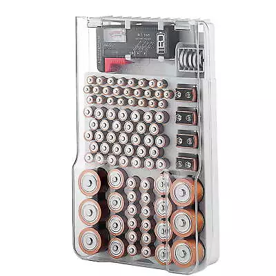 New Storage Case/Battery Tester Holds 93 Batteries (No Batteries) • $18.08