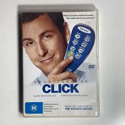 $10 • Buy Click DVD Movie 2006 Region 4 Adam Sandler Comedy Kate Beckinsale Comedy Funny