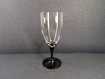 Mikasa Crystal Alexandra Black Stem Pattern Iced Tea Goblet 8 1/4  X 3 1/8  • $9.95