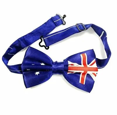 Union Jack Novelty England Flag Brexit Bow Tie Fancy Dress Wedding Tuxedo ClipOn • £3.99
