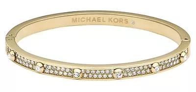 Michael Kors Astor Gold Tone Bangle Bracelet MKJ3267710 • $115