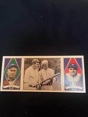 1993 Upper Deck BAT 146 Babe Ruth Ty Cobb • $5