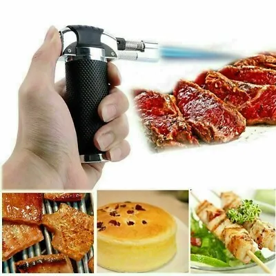 Refillable Butane Gas Micro Blow Torch Lighter Welding Brazing Tools Soldering • £9.89