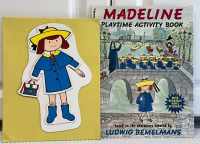 MADELINE MAGNETIC BOARD 5 SETS CLOTHING With NON-MAGNETIC PARIS BACKGROUND BOOK • $11.99