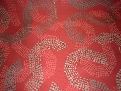 5 4/8 Yds Modern Retro Mid Century Geometric Woven Upholstery~fabric For Less • $75