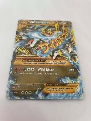 Pokemon Card - MEGA M Charizard EX (X) - XY - Flashfire 108/106 Secret Rare • $750