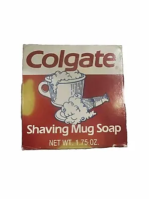 Colgate Shaving Mug Soap 1.75 Oz Vintage Made In USA • $10
